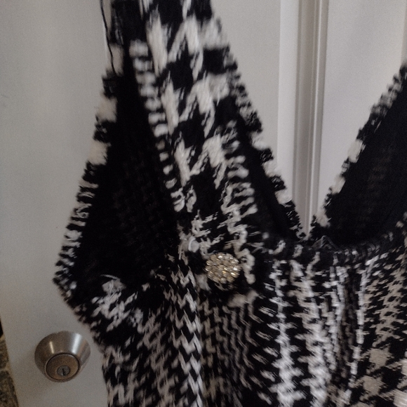 zara MINI SKIRT WITH TWEED SUSPENDERS - Picture 5 of 5